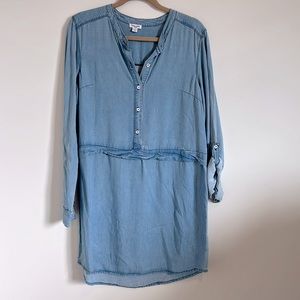 Splendid chambray denim dress